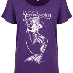 Ocean Shirt Bohemian Dolman Tee Lightweight Jersey